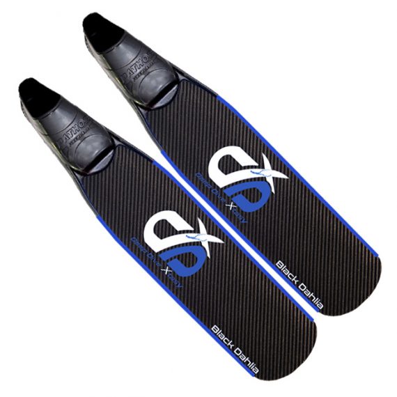 Deep Dive Xtasy Black Dahlia Carbon Fins